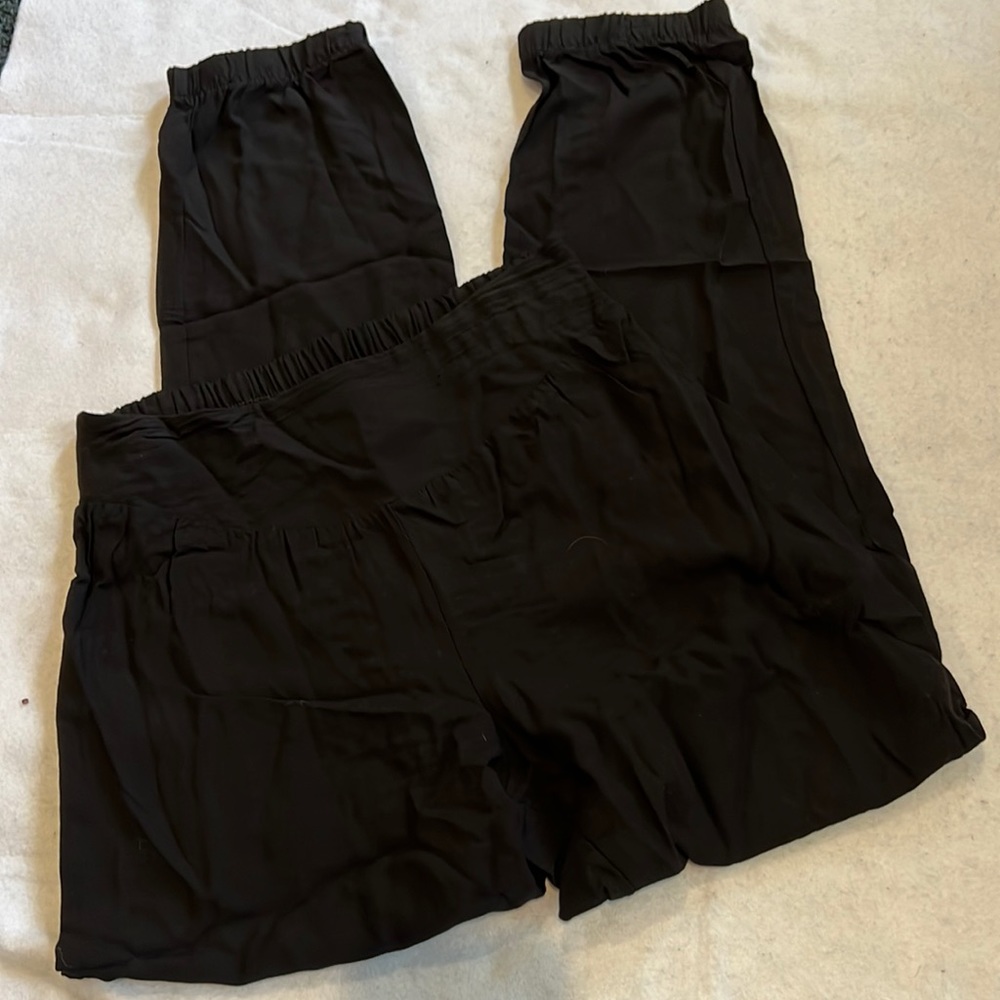Black loose leggings XS comfortable